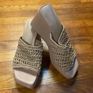 ASOS Tan Slide Wedge